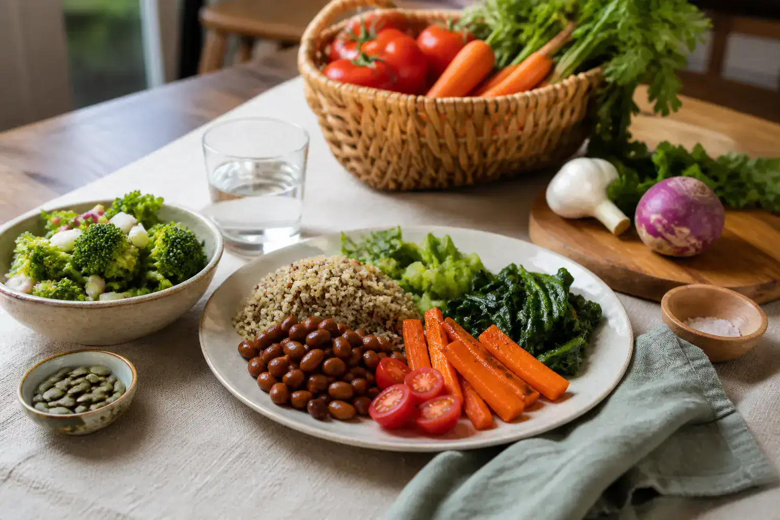 Health & Nutrition editorial scene